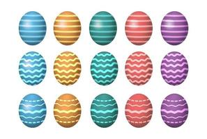 3d realistic vector egg easter day collection