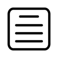 document icon template vector