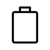 Battery icon template vector