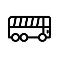 Bus icon template vector