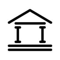 Bank icon template vector