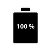 Battery icon template vector