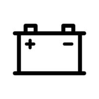 plantilla de icono de batería vector