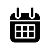 Illustration Vector graphic of calendar icon template