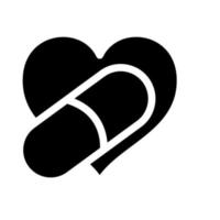 Capsule icon template vector