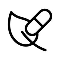 Capsule icon template vector