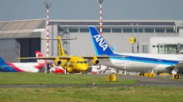 Dornier 328 of Aero Dienst taxiing video