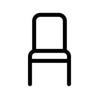 Chair icon template vector