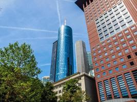 HDR View of Frankfurt, Germany photo