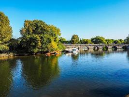 hdr río avon en stratford upon avon foto