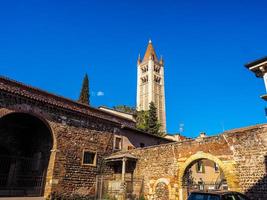 HDR San Zeno basilica in Verona photo