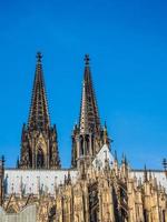 hdr catedral de san pedro en koeln foto