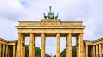 HDR Brandenburger Tor in Berlin photo