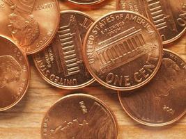 1 cent coins, United States photo