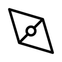 compass icon template vector