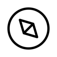 compass icon template vector