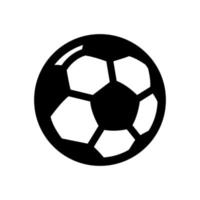 plantilla de icono de fútbol vector