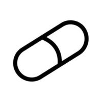 Capsule icon template vector