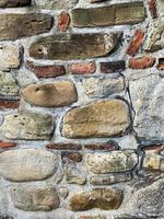 Old stone wall background. Stone backdrop photo