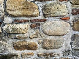 antiguo fondo de pared de piedra. telón de fondo de piedra foto