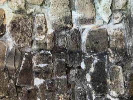 Old stone wall background. Stone backdrop photo