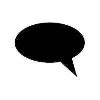 bubble speech icon vector