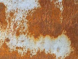 textura de superficie de metal oxidado. fondo oxidado foto