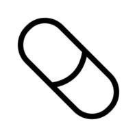 Capsule icon template vector