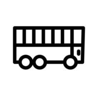 Bus icon template vector