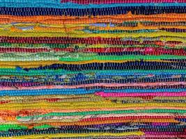 Colored textile carpet background. Carpet texture