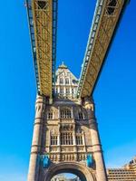 HDR Tower Bridge in London photo