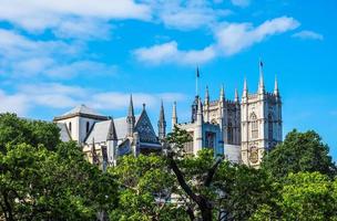 HDR Westminster Abbey church in London photo