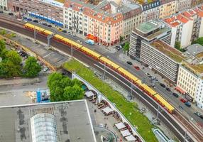 HDR Berlin aerial view photo