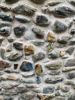 Old stone wall background. Stone backdrop photo