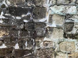 Old stone wall background. Stone backdrop photo