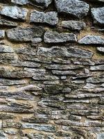 Old stone wall background. Stone backdrop photo