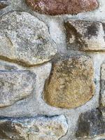 Old stone wall background. Stone backdrop photo