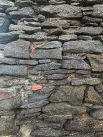 Old stone wall background. Stone backdrop photo