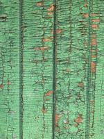 pared de madera con textura de pintura desgastada foto