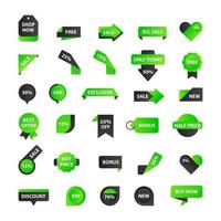 Vector stickers, price tag, banner, label. Coupon sale, offers and promotions vector   template. Shop price tag, retail, commerce, business