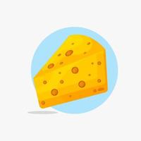 Cheese cartoon icon design vector