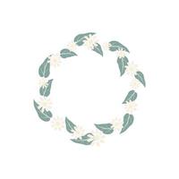 floral Wreath vector