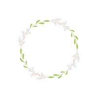 floral Wreath vector