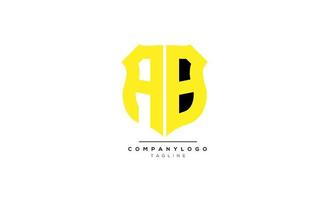 letras del alfabeto iniciales monograma logo ab, inicial ab, letra ab vector