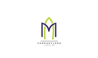 Alphabet letters Initials Monogram logo AM, AM INITIAL, AM letter vector