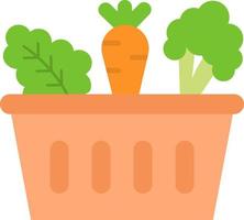 Vegetables Flat Color Icon vector