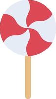 Lollipop Flat Color Icon vector