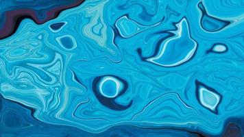 blue sea liquid marble abstract fluid texture vector illustration