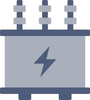 Transformer Flat Color Icon vector