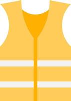 Vest Flat Color Icon vector